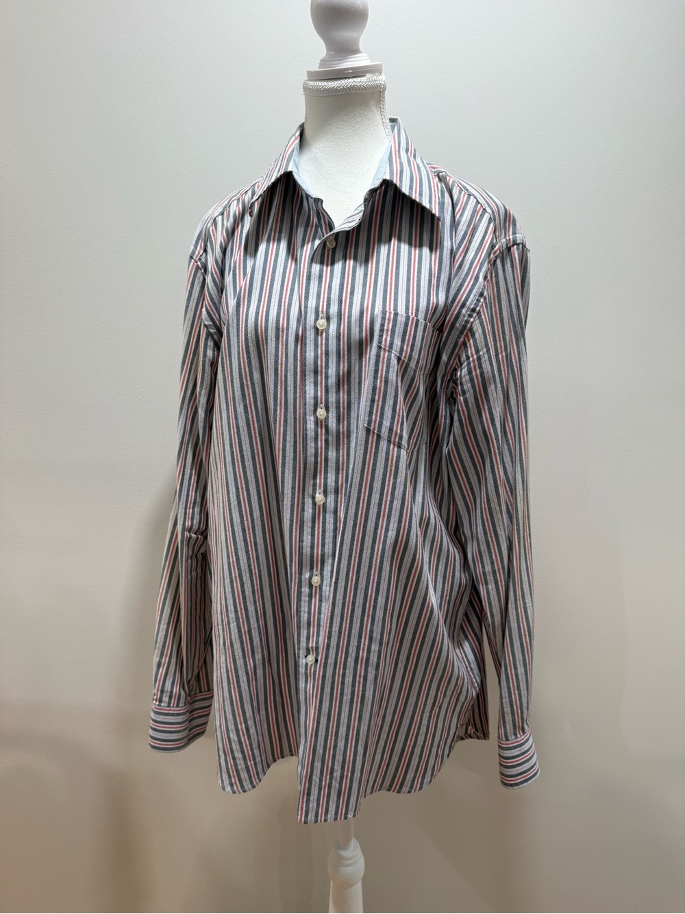Tommy Hilfiger Men's Striped Button-Down Shirt